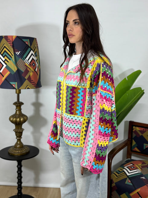 CARDIGAN RICAMO