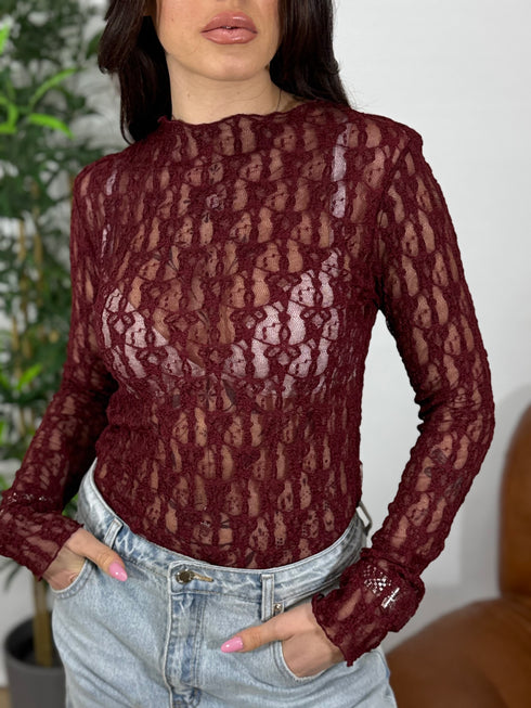 MAGLIA MERLETTO