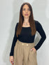 BODY VELATO CON SCOLLO A ‘U’