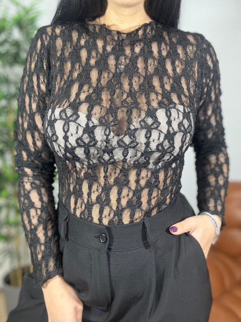 MAGLIA MERLETTO
