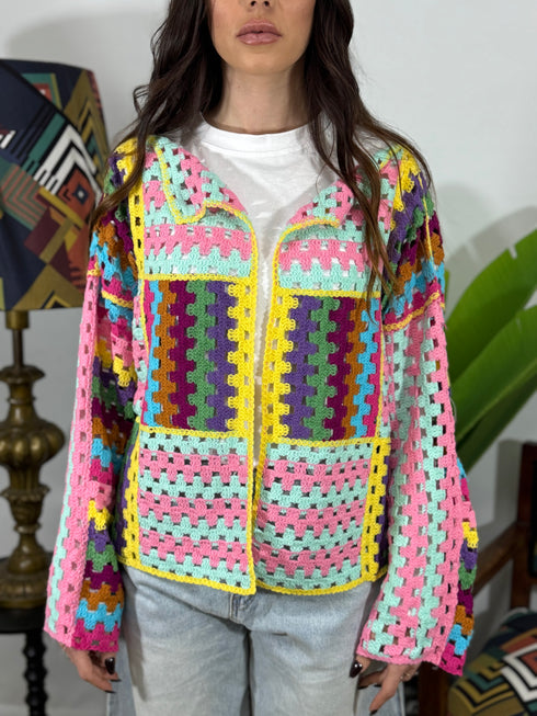 CARDIGAN RICAMO