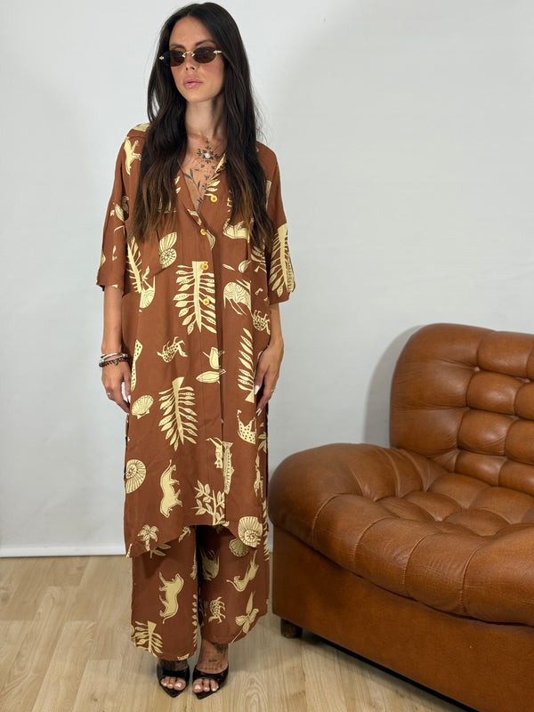 COMPLETO KIMONO+PANTALONE