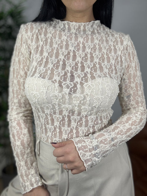 MAGLIA MERLETTO